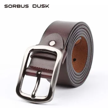 SORBUS DUSK 100% Upper Genuine Leather Alloy Pin Buckle Belt For Men Business Men Belt Fancy Vintage Jeans Cintos Belts
SORBUS DUSK 100% Upper Genuine Leather Alloy Pin Buckle Belt For Men Business Men Belt Fancy Vintage Jeans Cintos Belts