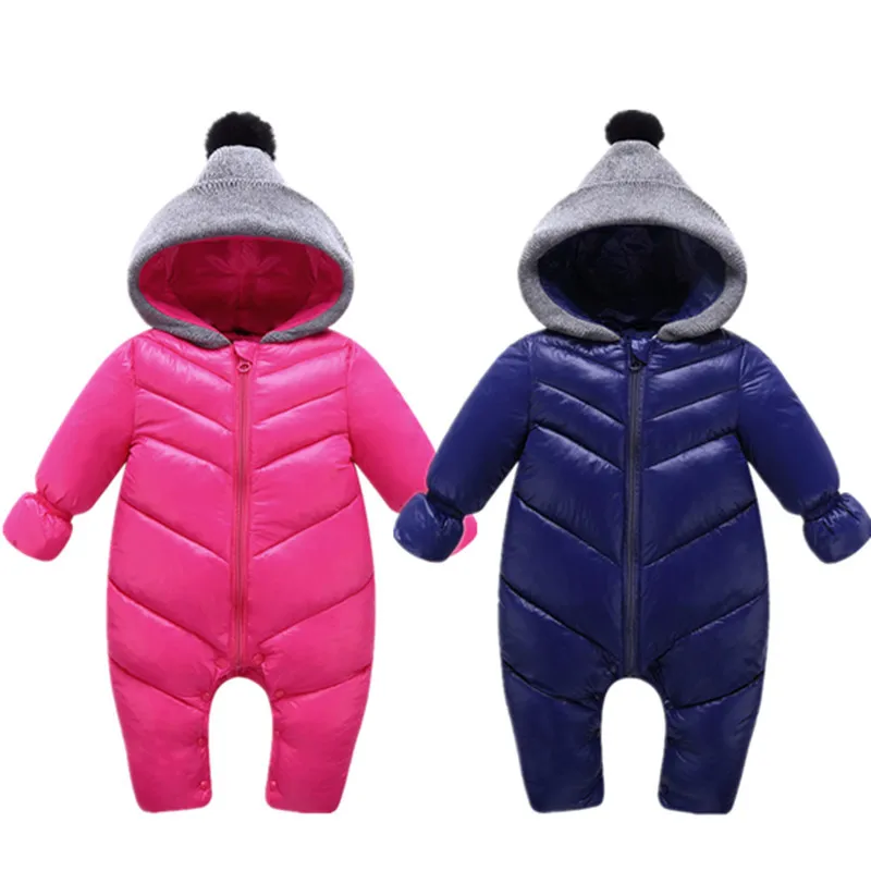 Newborn Baby winter clothes Baby snowsuit cotton down Rompers windproof new born girl boy Warm winter rompers with fur Hooded
Newborn Baby winter clothes Baby snowsuit cotton down Rompers windproof new born girl boy Warm winter rompers with fur Hooded