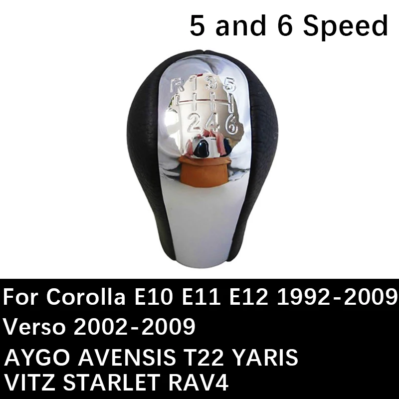 Car Auto Gear Shift Knob For Toyota Corolla E10 E11 E12 Verso AYGO AVENSIS T22 YARIS VITZ STARLET RAV4 Gear Lever Shifter handle
Car Auto Gear Shift Knob For Toyota Corolla E10 E11 E12 Verso AYGO AVENSIS T22 YARIS VITZ STARLET RAV4 Gear Lever Shifter handle