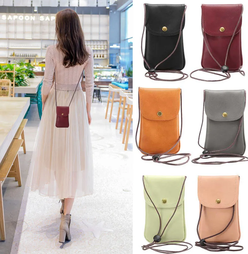 Universal Casual Mini 5.5- 6.0 inch Phone Bag Hanging Neck Messenger Bag PU Leather Case Pocket Lanyard Card Slot Shoulder Pouch
Universal Casual Mini 5.5- 6.0 inch Phone Bag Hanging Neck Messenger Bag PU Leather Case Pocket Lanyard Card Slot Shoulder Pouch