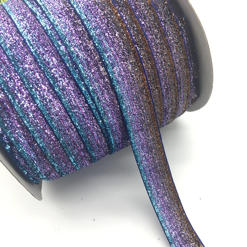 3 Yards 1"(25mm)Wide Glitter Purple+Brown Velvet Ribbon Headband Clips Bow Wedding Decoration
3 Yards 1"(25mm)Wide Glitter Purple+Brown Velvet Ribbon Headband Clips Bow Wedding Decoration