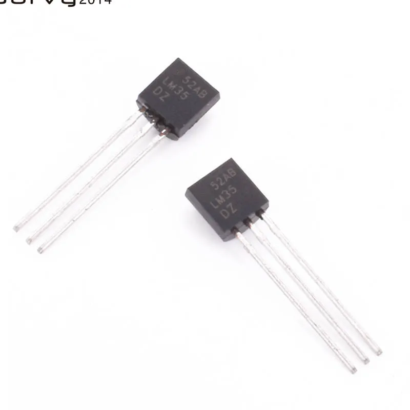 10 PCS Brand new LM35DZ TO-92 LM35 Precision Centigrade Temperature Sensor For IC Low Impedance New Electric Unit
10 PCS Brand new LM35DZ TO-92 LM35 Precision Centigrade Temperature Sensor For IC Low Impedance New Electric Unit