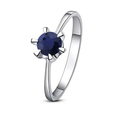 Blue Natural Sapphire Simple Gift 925 Sterling Silver Ring
Blue Natural Sapphire Simple Gift 925 Sterling Silver Ring