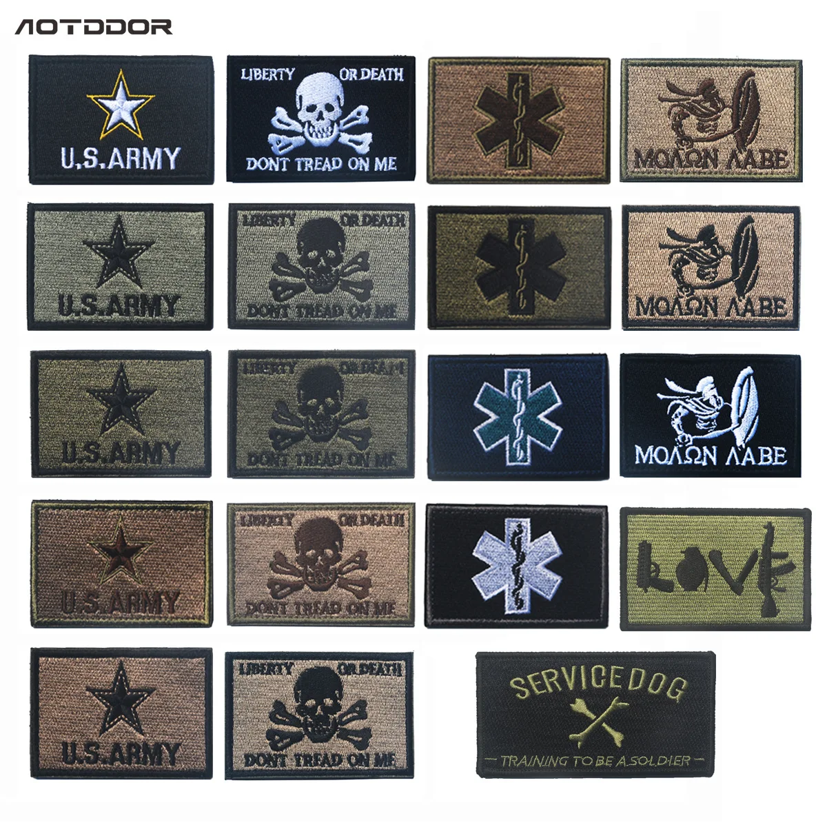 The Supply of Military Army Tactical Morale Embroidery Patches For Clothes Clothing Emblem Appliques Badges
The Supply of Military Army Tactical Morale Embroidery Patches For Clothes Clothing Emblem Appliques Badges