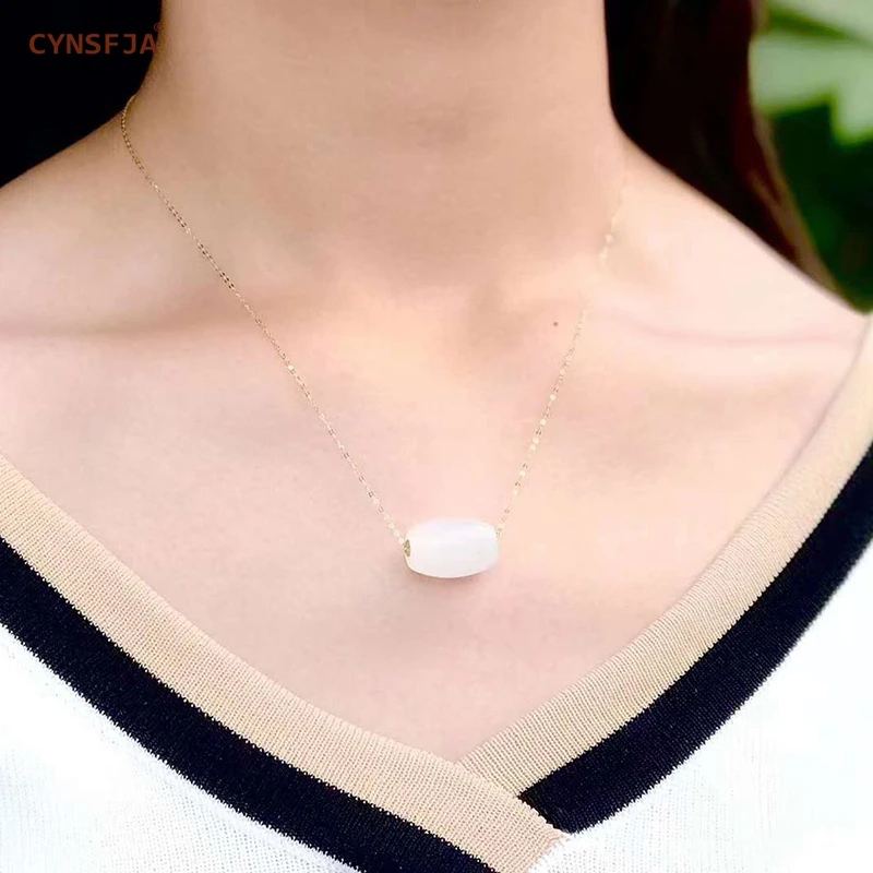 Certified Natural Chinese Hetian White Inlai 18K Gold Lucky Ball Jade Pendant 18K Necklace High Quality Hand Carved Best Gifts
Certified Natural Chinese Hetian White Inlai 18K Gold Lucky Ball Jade Pendant 18K Necklace High Quality Hand Carved Best Gifts