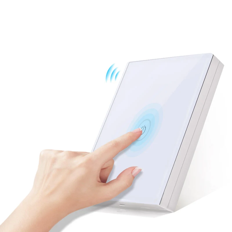 Фото Smart Panel Touch wireless transmitter for T1 EU /UK Glass wifi Switch Remote Control | Электроника