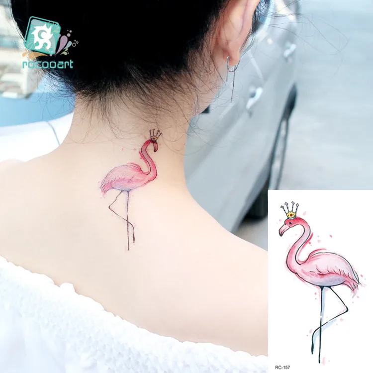 Rocooart Animal Waterproof Temporary Tattoo Sticker Flamingo Cat fox Tatoo Body Art Women New Fake Taty Tatuaje
Rocooart Animal Waterproof Temporary Tattoo Sticker Flamingo Cat fox Tatoo Body Art Women New Fake Taty Tatuaje