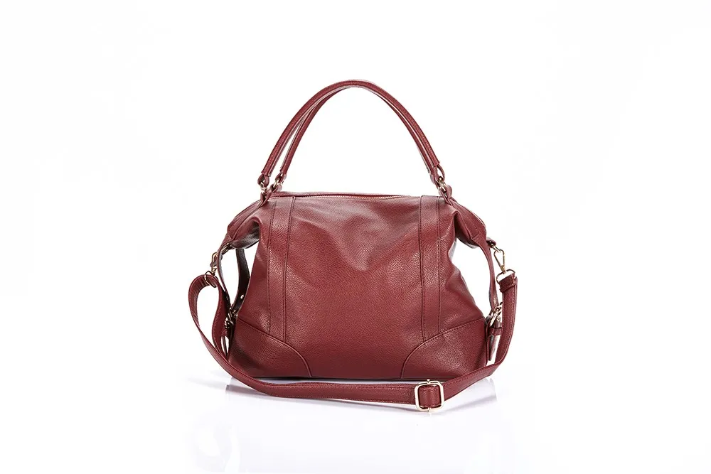 Soft  Leather Handbags Big Women Bag Zipper Ladies Shoulder Bag Girl Hobos Bags New Arrivals bolsa feminina 2016 Herald Fashion (10)