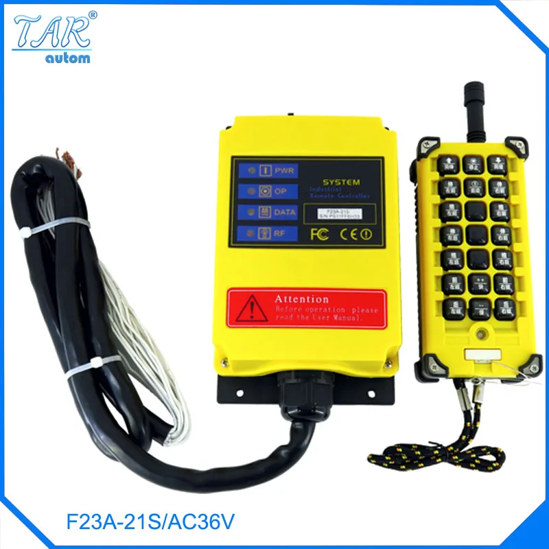 high quality 24V 220V AC 1 Speed 1 Transmitter 21 Channels Hoist Crane Industrial Truck Radio Remote Control System Controller
high quality 24V 220V AC 1 Speed 1 Transmitter 21 Channels Hoist Crane Industrial Truck Radio Remote Control System Controller