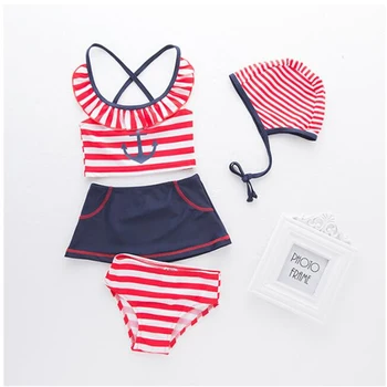 4Pcs Infant toddler Kids Baby Girls Summer Swimming Wear Bikini Set Strap striped Swimsuit Bathing Suit underwear+skirt+Headband
4Pcs Infant toddler Kids Baby Girls Summer Swimming Wear Bikini Set Strap striped Swimsuit Bathing Suit underwear+skirt+Headband