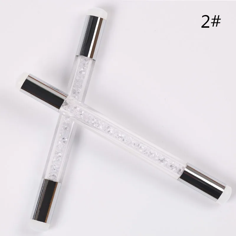 Gradient Pen Brush Glitter Powder Dotting Sponge Nail Art Tool Silicone Stamp Head Double-ended Acrylic UV Gel Painting Pen
Gradient Pen Brush Glitter Powder Dotting Sponge Nail Art Tool Silicone Stamp Head Double-ended Acrylic UV Gel Painting Pen
