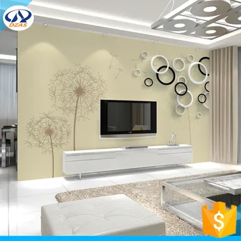 Fashion ash simple dandelion seamless large 5D mural 
Fashion ash simple dandelion seamless large 5D mural