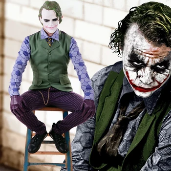 Batman The Dark Knight Rises Joker Cosplay Uniform Suit Men's Halloween Costumes Carnival Fancy Party Costume Custom Made
Batman The Dark Knight Rises Joker Cosplay Uniform Suit Men's Halloween Costumes Carnival Fancy Party Costume Custom Made