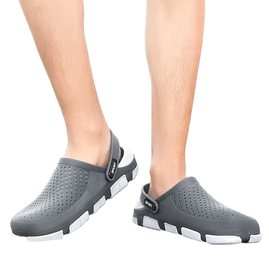 SAGACE Men's Slipper summer men shoes Breathable Walking Beach Sports Slippers Outdoor men\x27s shoes Flat Durable 19Apl24
SAGACE Men's Slipper summer men shoes Breathable Walking Beach Sports Slippers Outdoor men\x27s shoes Flat Durable 19Apl24