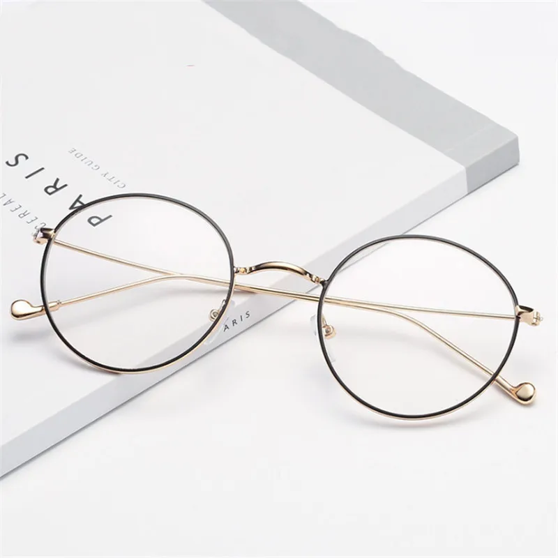 GLTREE -1 -1.5 -2 -2.5 -3 -3.5 -4.0 Finished Frame With Degree Myopia Mirror Women Men Metal Frame Students Myopia Glasses GN4
GLTREE -1 -1.5 -2 -2.5 -3 -3.5 -4.0 Finished Frame With Degree Myopia Mirror Women Men Metal Frame Students Myopia Glasses GN4