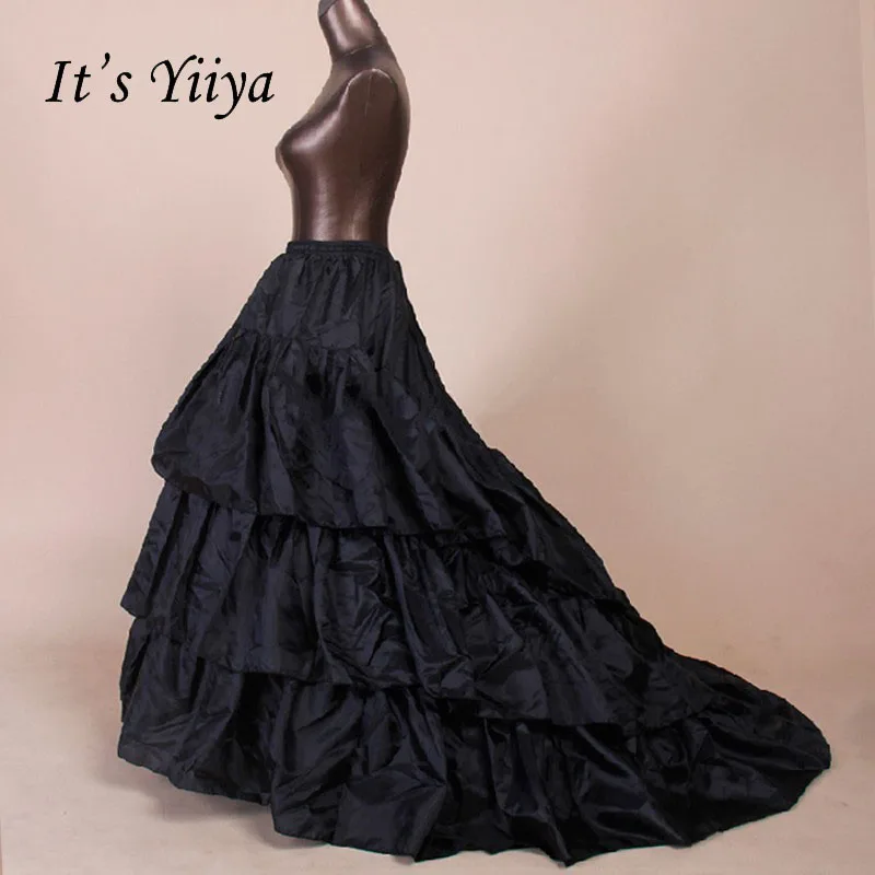 It's Yiiya Black Trail One Size Wedding Accessories Bridal Crinolines Vestidos De Novia Underskirt Bustle Bride Petticoat PJ023
It's Yiiya Black Trail One Size Wedding Accessories Bridal Crinolines Vestidos De Novia Underskirt Bustle Bride Petticoat PJ023