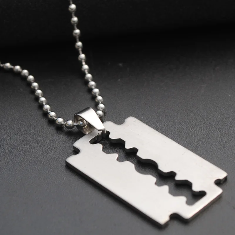 2019 Mini Blade Knife Necklace Camp Outdoor Hunt Survive Hike Pocket Stainless Steel Punk Rock For Men Women Stage Jewelry
2019 Mini Blade Knife Necklace Camp Outdoor Hunt Survive Hike Pocket Stainless Steel Punk Rock For Men Women Stage Jewelry