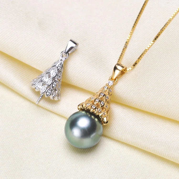 925 Sterling Silver Pearl Pendant Nice Quality Charm Necklace Pendant Setting Findings Jewelry Parts Fittings Women Accessories
925 Sterling Silver Pearl Pendant Nice Quality Charm Necklace Pendant Setting Findings Jewelry Parts Fittings Women Accessories