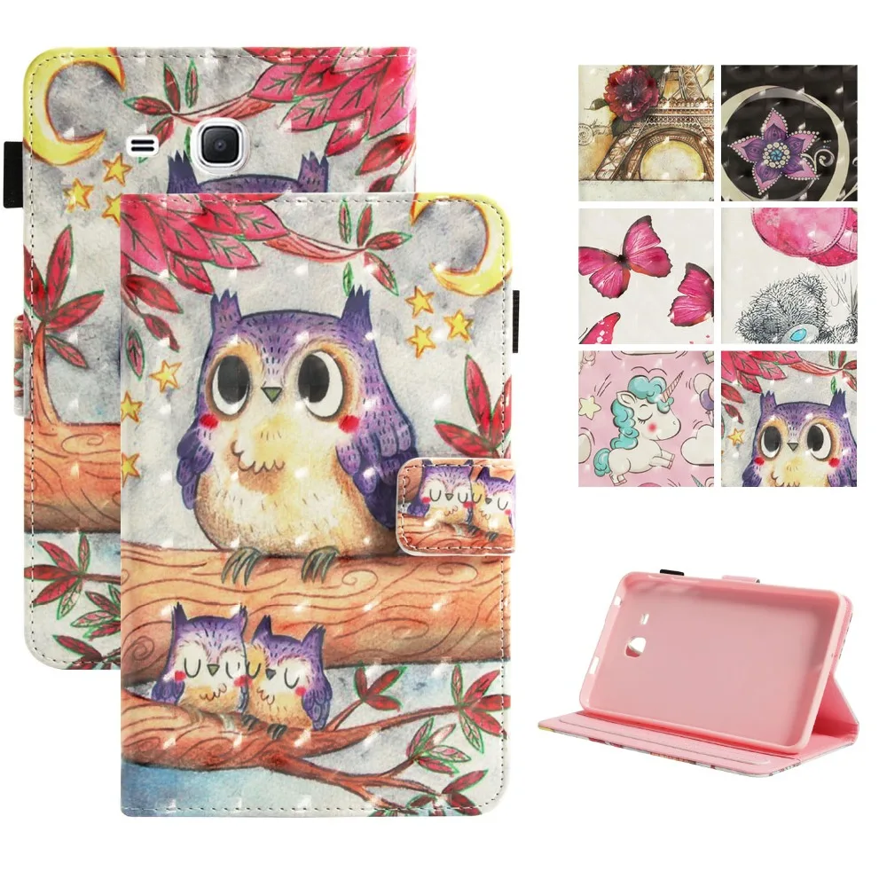 Magnetic For Samsung Tab a6 7" Case 3D Printed PU Leather Cover For Samsung Galaxy Tab A 7.0 T280 T285 Folio Cases Funda tablet
Magnetic For Samsung Tab a6 7" Case 3D Printed PU Leather Cover For Samsung Galaxy Tab A 7.0 T280 T285 Folio Cases Funda tablet