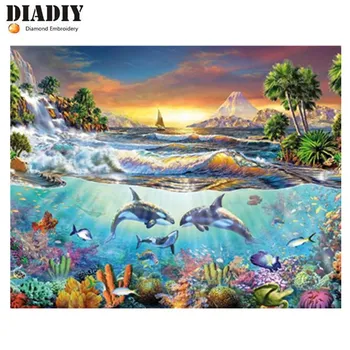 full square diamond 5D DIY diamond painting underwater landscape diamond embroidery Cross Stitch Rhinestone mosaic 
full square diamond 5D DIY diamond painting underwater landscape diamond embroidery Cross Stitch Rhinestone mosaic
