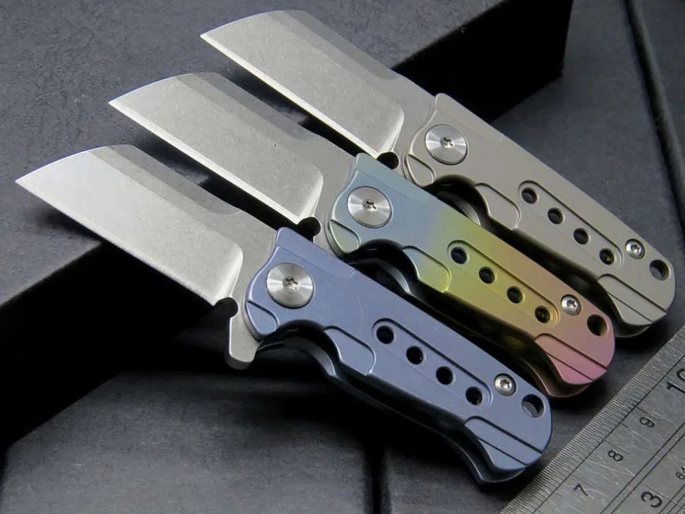 Serge EDC Knifes S35VN Blade Titanium Alloy Handle Mini Folding Knife Tactical Survival Pocket Knives Camping Keychain Tool
Serge EDC Knifes S35VN Blade Titanium Alloy Handle Mini Folding Knife Tactical Survival Pocket Knives Camping Keychain Tool