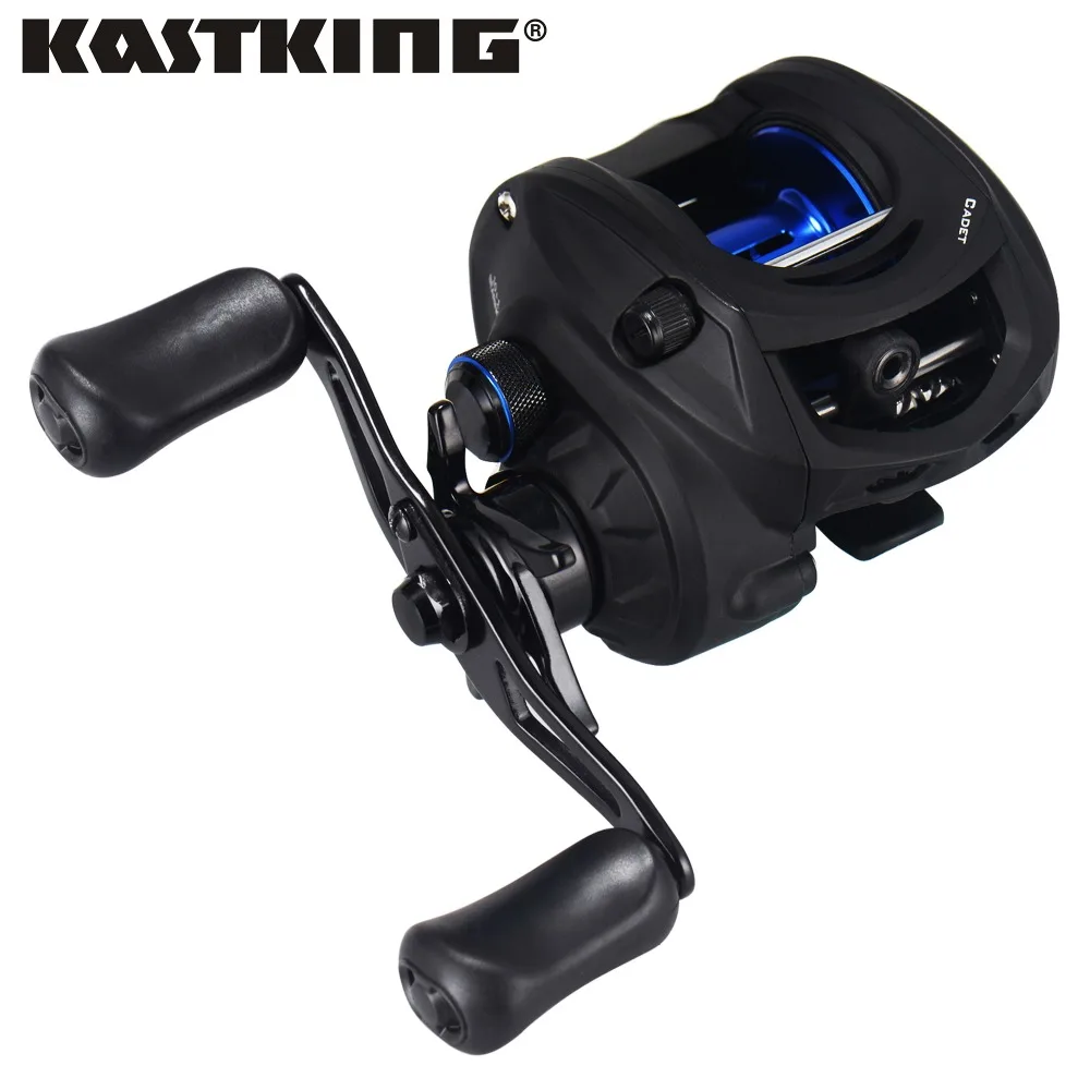 KastKing Cadet Right or Left Baitcasting Reel 11BBs 6.4:1 Gear Ratio Max Drag 6.0KG Bait Casting Fishing Reel Magnetic Brake
KastKing Cadet Right or Left Baitcasting Reel 11BBs 6.4:1 Gear Ratio Max Drag 6.0KG Bait Casting Fishing Reel Magnetic Brake