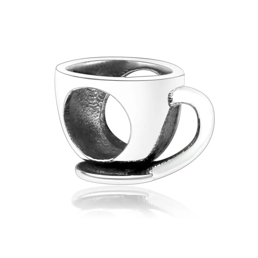 Fit Original Pandora Charm Bracelet Bangles Authentic 925 Sterling Silver Bead Charm Coffee Cup European DIY Jewelry Berloque
Fit Original Pandora Charm Bracelet Bangles Authentic 925 Sterling Silver Bead Charm Coffee Cup European DIY Jewelry Berloque
