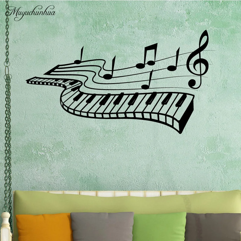 Muyuchunhua Piano Note Wall Art Stickers Music Art Home Decoration Accessories for Kids Room Living Room Vinyl Wall Art Decal
Muyuchunhua Piano Note Wall Art Stickers Music Art Home Decoration Accessories for Kids Room Living Room Vinyl Wall Art Decal