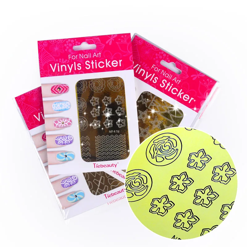 YZWLE New Arrival!! Retail Package Nail Vinyls Stickers Irregular Grid Pattern Stamping Tips Nails Template Hollow Sticker Guide
YZWLE New Arrival!! Retail Package Nail Vinyls Stickers Irregular Grid Pattern Stamping Tips Nails Template Hollow Sticker Guide