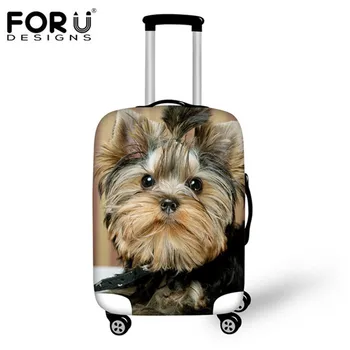 FORUDESIGNS Thick Elastic Luggage Suitcase Cover Apply To 18-30 Inch Cases 3D yorkies Dog Trolley Case Covers Travel Acessories
FORUDESIGNS Thick Elastic Luggage Suitcase Cover Apply To 18-30 Inch Cases 3D yorkies Dog Trolley Case Covers Travel Acessories