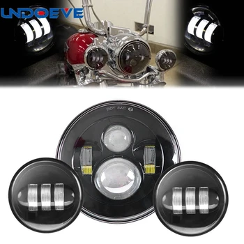 2pcs 4.5 4-1/2" LED fog passing lights lamps with 7Inch LED H4 projector headlight replacement for Motorcycles Street Glide
2pcs 4.5 4-1/2" LED fog passing lights lamps with 7Inch LED H4 projector headlight replacement for Motorcycles Street Glide