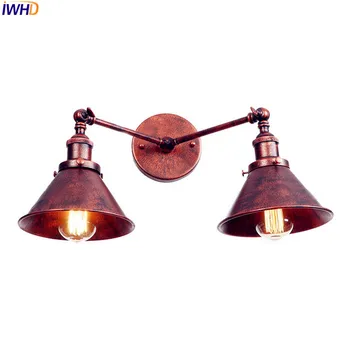 IWHD 2 Heads Rust Retro LED Wall Lamp Vintage Home Lighting Adjustable Arm Industrial Wall Sconces Applique Murale Luminaire
IWHD 2 Heads Rust Retro LED Wall Lamp Vintage Home Lighting Adjustable Arm Industrial Wall Sconces Applique Murale Luminaire
