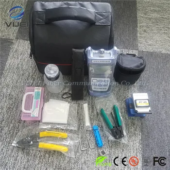 14 PCS FTTH Fiber Tool Kit with FC-6S Fiber Cleaver and Optical Power Meter 5km Visual Fault Locator
14 PCS FTTH Fiber Tool Kit with FC-6S Fiber Cleaver and Optical Power Meter 5km Visual Fault Locator