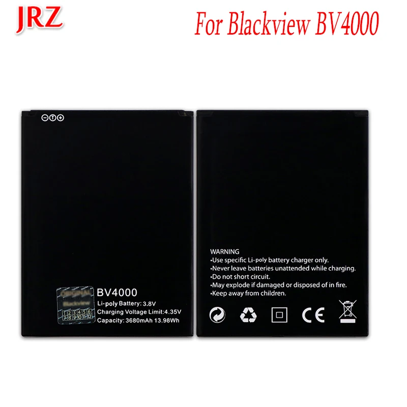 JRZ 3680mAh батарея для Blackview BV4000 /BV4000 Pro Телефон сменные батареи батарея|Аккумуляторы