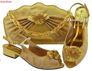 doershow gold Shoe and Bag Set New 2019 Women Shoes and Bag Set In Italy Red Color Italian Shoes with Matching Bags Set! SWD1-30
doershow gold Shoe and Bag Set New 2019 Women Shoes and Bag Set In Italy Red Color Italian Shoes with Matching Bags Set! SWD1-30