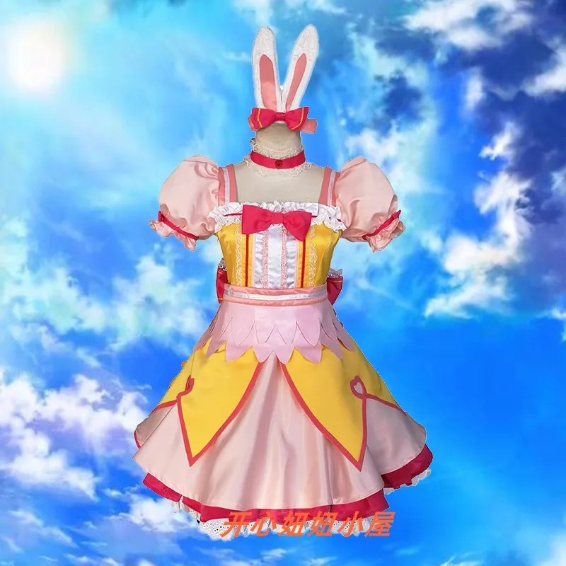 Anime! THE IDOLM@STER Cinderella Girls Abe Nana Dream of the Rabbit Awakening Lovely Dress Uniform Cosplay Costume Free Shipping
Anime! THE IDOLM@STER Cinderella Girls Abe Nana Dream of the Rabbit Awakening Lovely Dress Uniform Cosplay Costume Free Shipping