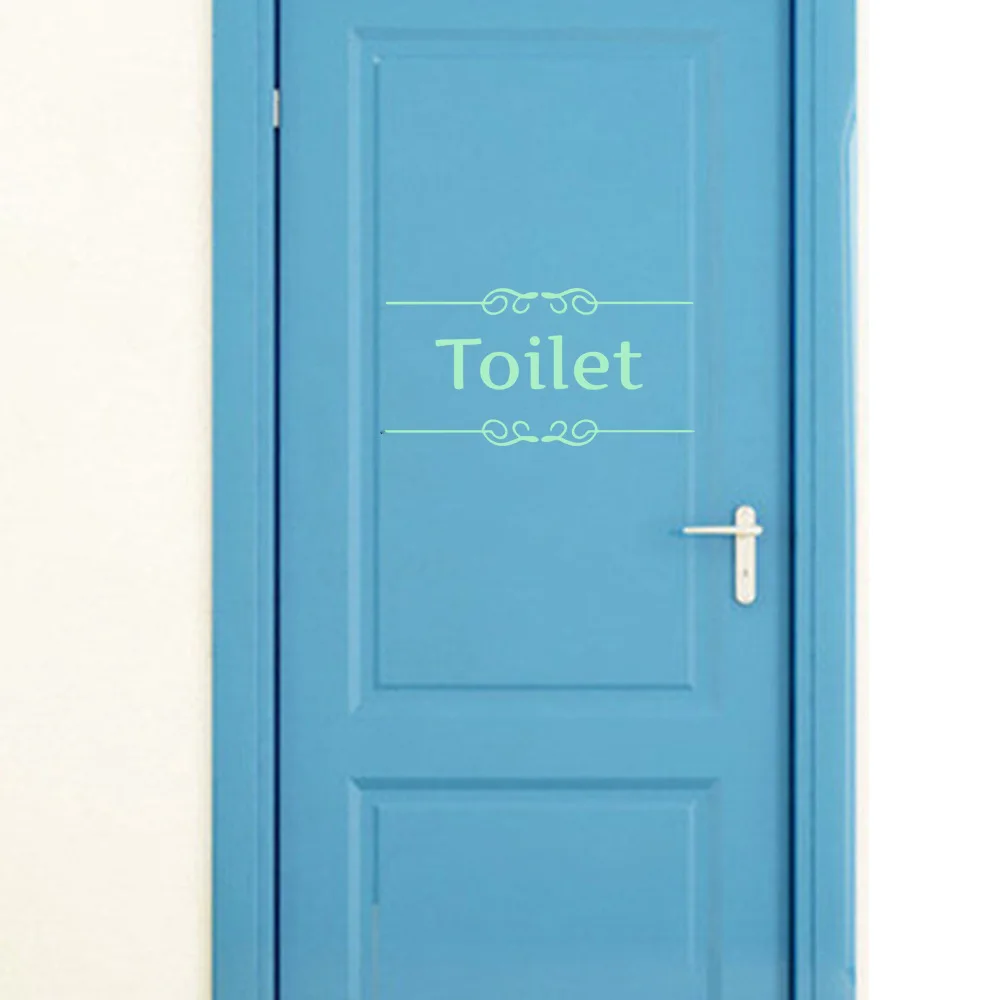 Toilet Bathroom Door Sticker Vinyl Art Sticker Fluorescent Creative Sign Sticker Home Decor Wall Stickers
Toilet Bathroom Door Sticker Vinyl Art Sticker Fluorescent Creative Sign Sticker Home Decor Wall Stickers