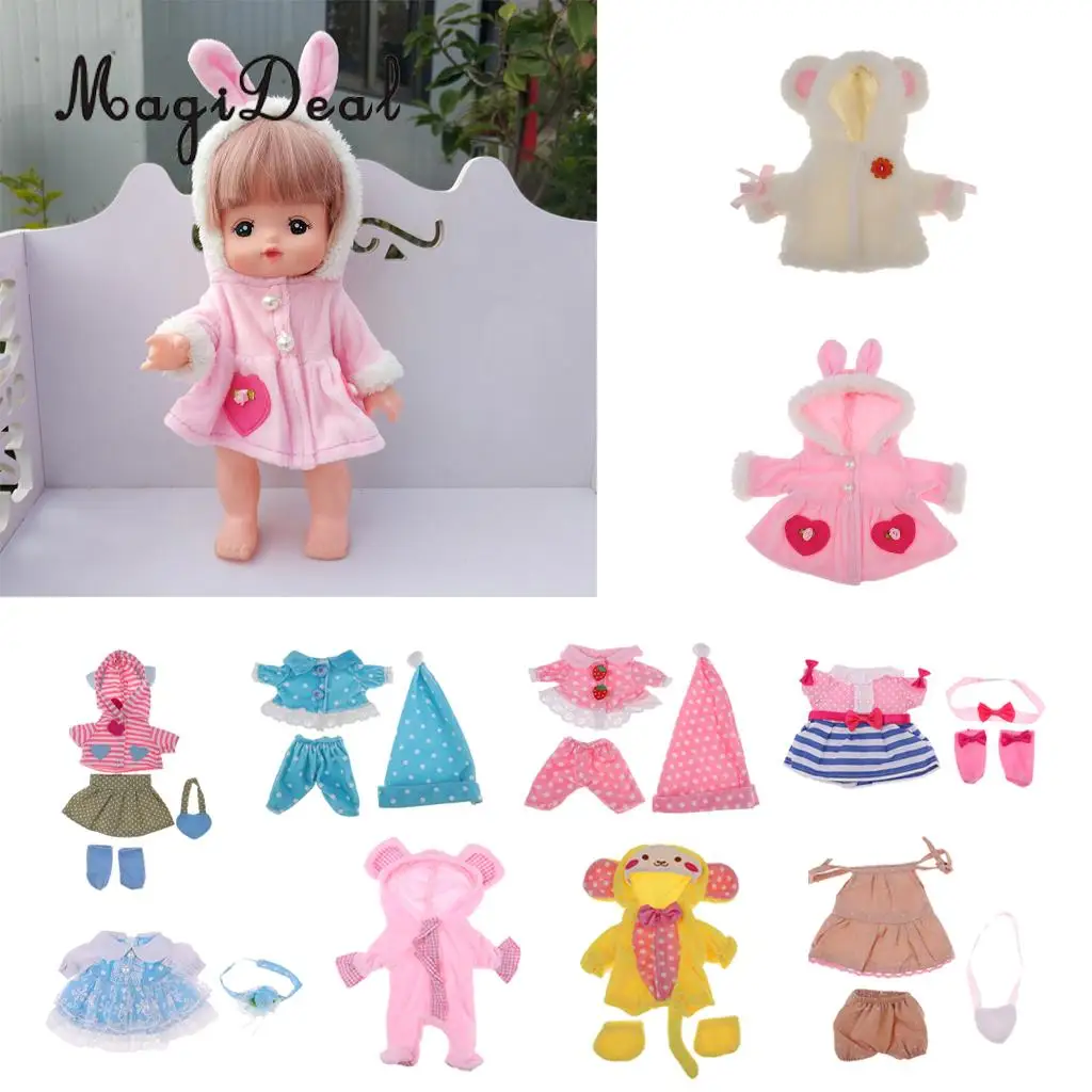 Pink Romper Jumpsuit Socks Hat Outfit for 10/'/'-11/'/' Reborn Baby Girl Doll