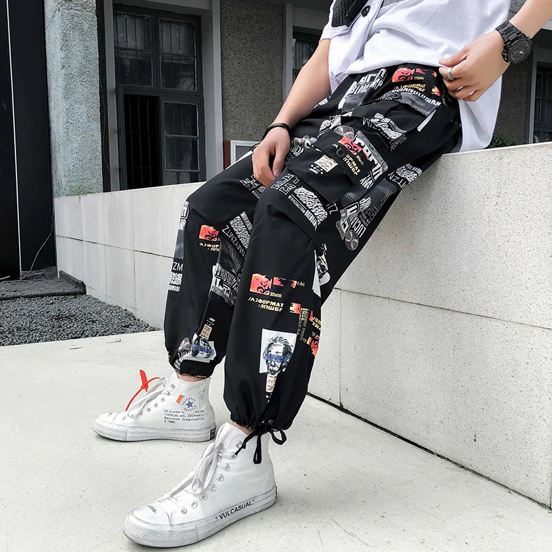 S-5XL Plus Size Pattern Black/White/Khaki Cargo Pants Men Hip Hop Streetwear Harem Pants Joggers Summer Cargo Trousers Sweatpant
S-5XL Plus Size Pattern Black/White/Khaki Cargo Pants Men Hip Hop Streetwear Harem Pants Joggers Summer Cargo Trousers Sweatpant