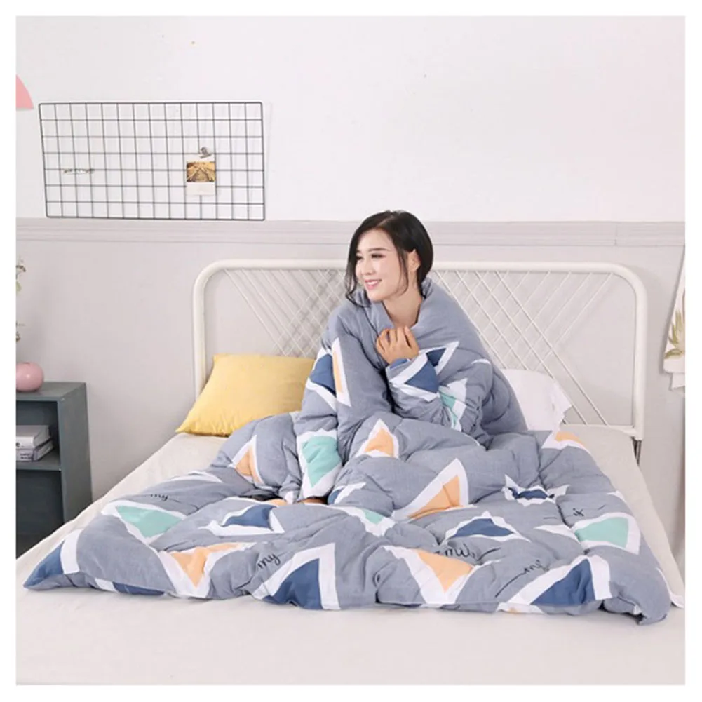 Lazy Quilt 47 x 59 inch Washable Warm Thick Comforter with Sleeve Winter Duvet WXV Sale
Lazy Quilt 47 x 59 inch Washable Warm Thick Comforter with Sleeve Winter Duvet WXV Sale