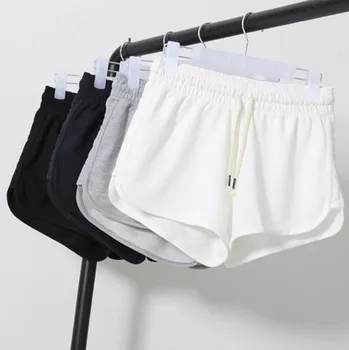 2016 Summer Street Fashion Shorts Women Elastic Waist Short Pants Women All-match Loose Solid Soft Cotton Casual Short Femme D05
2016 Summer Street Fashion Shorts Women Elastic Waist Short Pants Women All-match Loose Solid Soft Cotton Casual Short Femme D05
