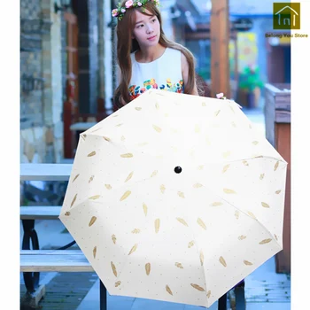 Leaves Sun Umbrella Creative Anti Uv Women Long Handle High Quality Cute Colorful Umbrella Regenschirm Rain Umbrellas WKW047
Leaves Sun Umbrella Creative Anti Uv Women Long Handle High Quality Cute Colorful Umbrella Regenschirm Rain Umbrellas WKW047