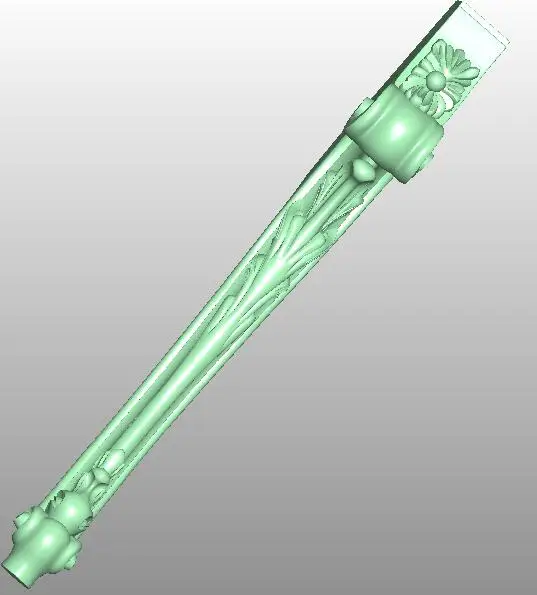 3D model STL format file for cnc router engraving furniture sofa cabinet chair leg pattern Artcam 763 | Инструменты