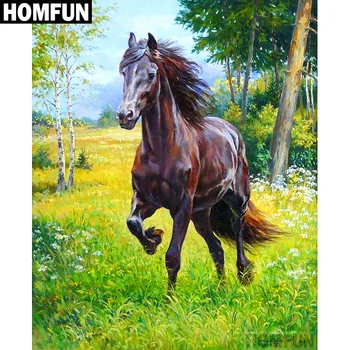 HOMFUN Full Square/Round Drill 5D DIY Diamond Painting "Animal horse" 3D Embroidery Cross Stitch 5D Decor Gift A00517
HOMFUN Full Square/Round Drill 5D DIY Diamond Painting "Animal horse" 3D Embroidery Cross Stitch 5D Decor Gift A00517