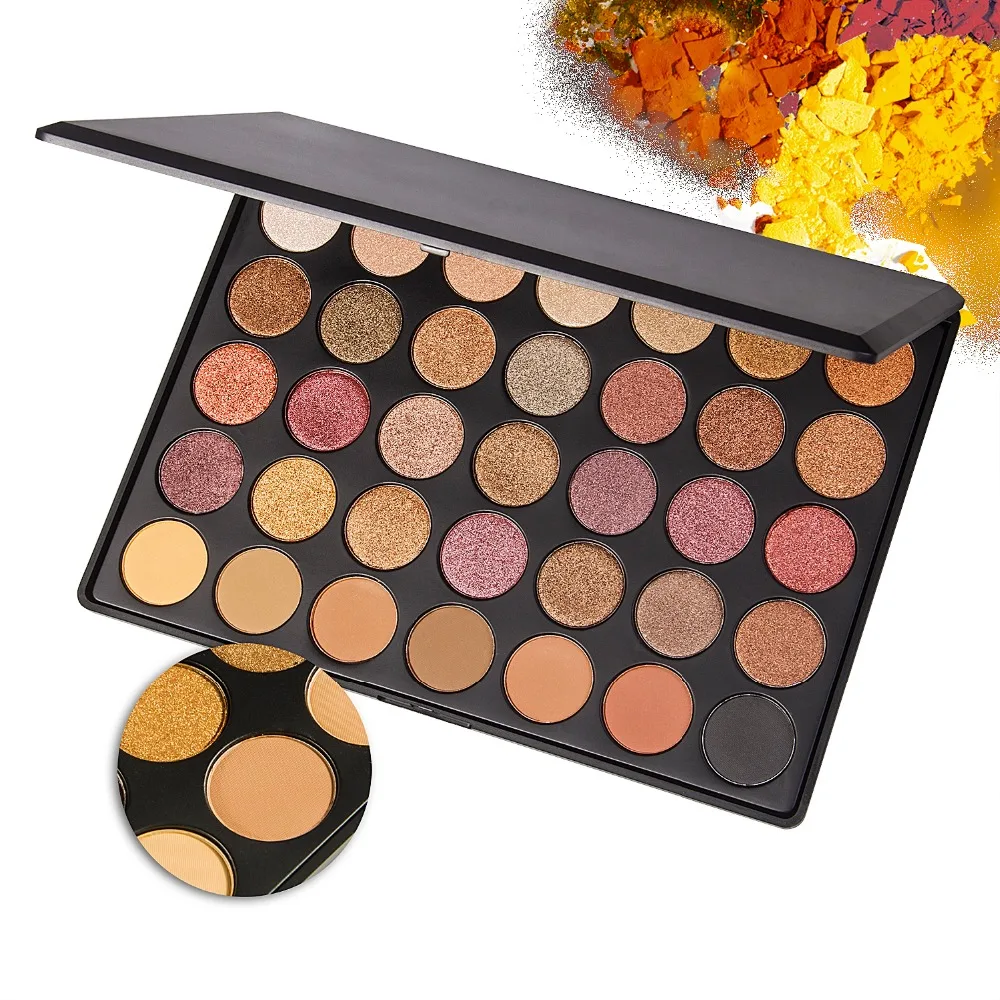 35 Color Shimmer Matte Eye shadow Palette Professional Makeup Eyeshadow Pallete Beauty Make up Set
35 Color Shimmer Matte Eye shadow Palette Professional Makeup Eyeshadow Pallete Beauty Make up Set