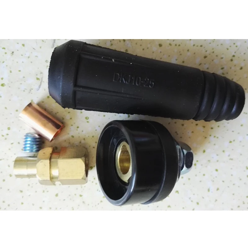 DKJ10-25 DKJ35-50 European Quick Fitting Cable Quick Connector Plug Socket Pure Copper Spot Welder Welding Machine Accessories
DKJ10-25 DKJ35-50 European Quick Fitting Cable Quick Connector Plug Socket Pure Copper Spot Welder Welding Machine Accessories