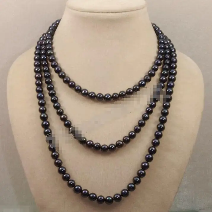 Hot sale new Style >>>>>NEW! 7-8MM NATURAL BLACK AKOYA PEARL NECKLACE 50"LONG FASHION JEWELRY
Hot sale new Style >>>>>NEW! 7-8MM NATURAL BLACK AKOYA PEARL NECKLACE 50"LONG FASHION JEWELRY