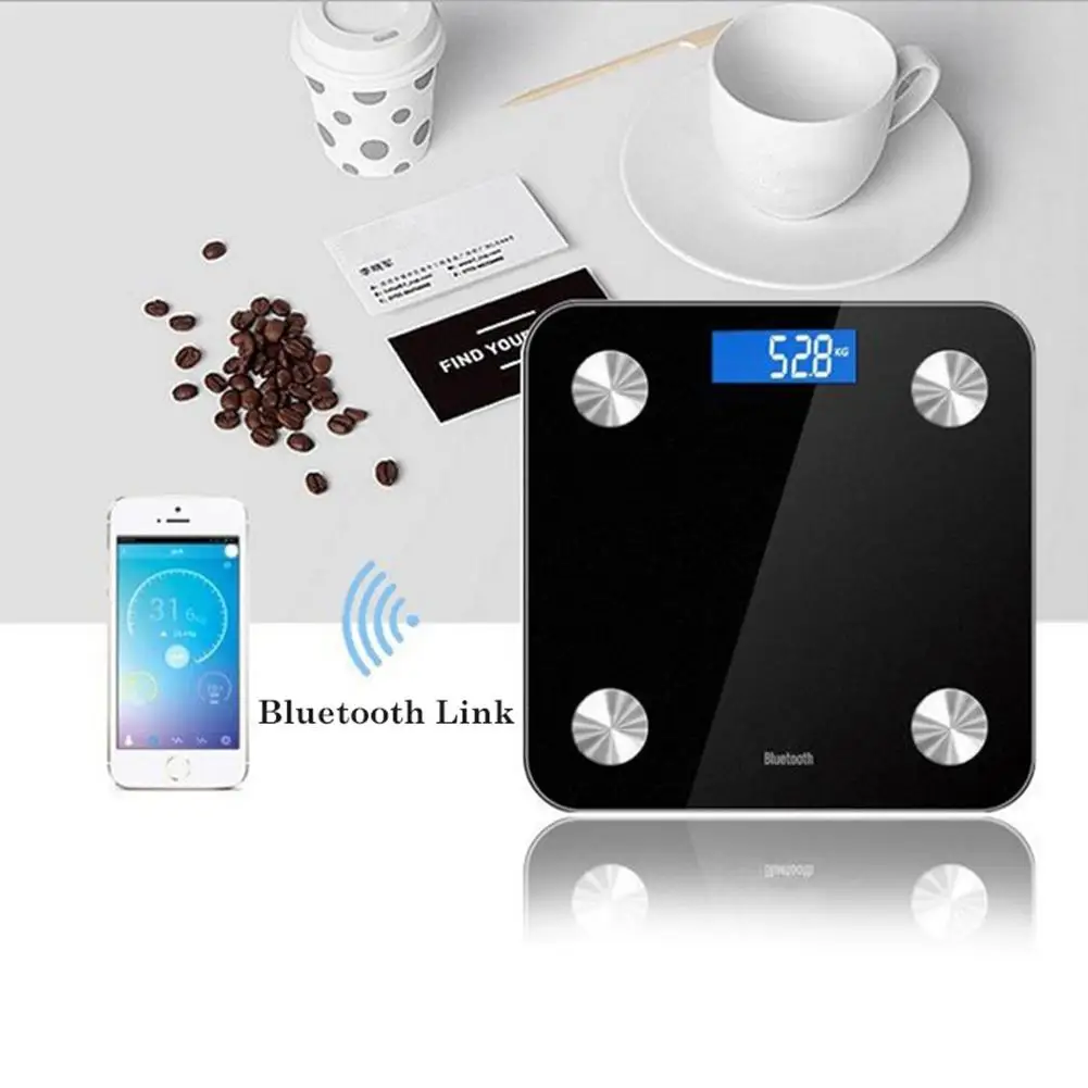 1Pc Smart Body Fat 13-Index Monitor LED Display Bluetooth BMI Fitness Weigh Scale Healthy Care Supplies
1Pc Smart Body Fat 13-Index Monitor LED Display Bluetooth BMI Fitness Weigh Scale Healthy Care Supplies
