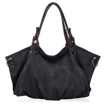 Large Capacity Canvas Handbags Retro Female Shoulder Bags Stylish Casual Crossbody Bags Classic Solid Totes Bags
Large Capacity Canvas Handbags Retro Female Shoulder Bags Stylish Casual Crossbody Bags Classic Solid Totes Bags