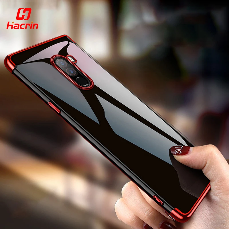 Shockproof Case For Pocophone F1 Case Plating Transparent Soft Bumper TPU Cover Case For Xiaomi pocophone F1 pocophone F1 Case
Shockproof Case For Pocophone F1 Case Plating Transparent Soft Bumper TPU Cover Case For Xiaomi pocophone F1 pocophone F1 Case